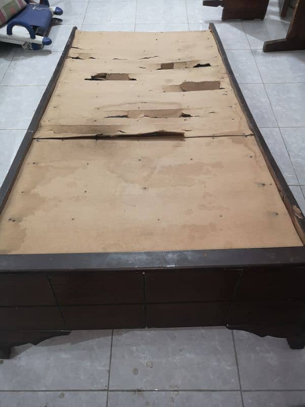 3 single wooden beds for sale 7