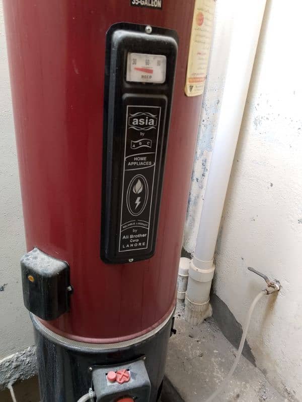 Asia Gyser Gas and Electric Both 35 gallon 2