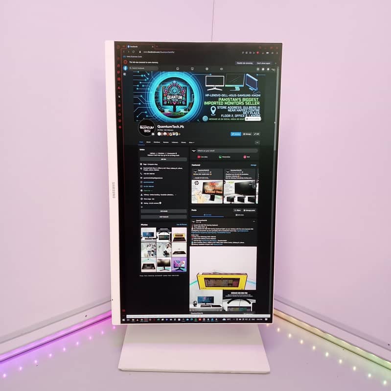 24inch 2K QHD IPS Type C Samsung Gaming Borderless Mega Sale Monitor 3