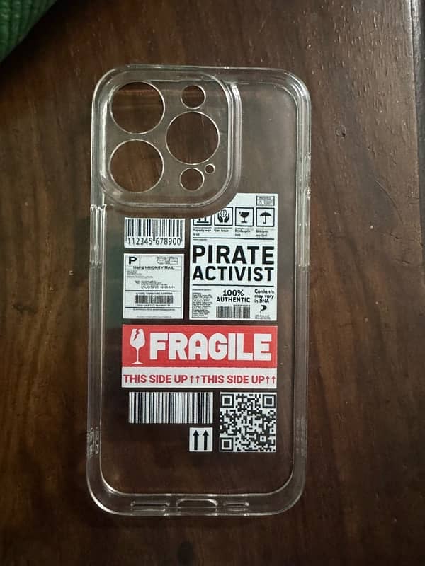 iphone 15 pro Fragile Case | Silicone Case 0