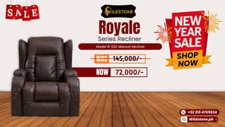 Recliner Royale Series - Sofa Recliner - Sofa - Recliner New Year Sale