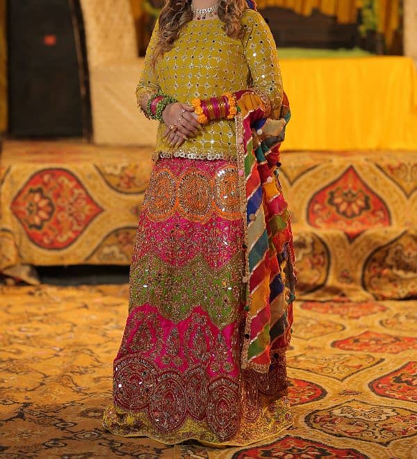 mayo mehndi dress 0