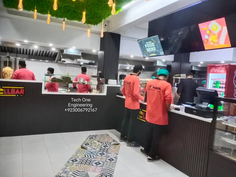 Fast Food Setup/Coffee Shop/Tandoor/Bakery/Cold Storage/Oven/Counter 10