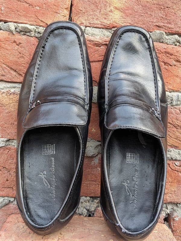 Leather shoes Black 0