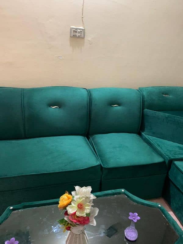 sofa for sale 7  seater L shaped  with table 1