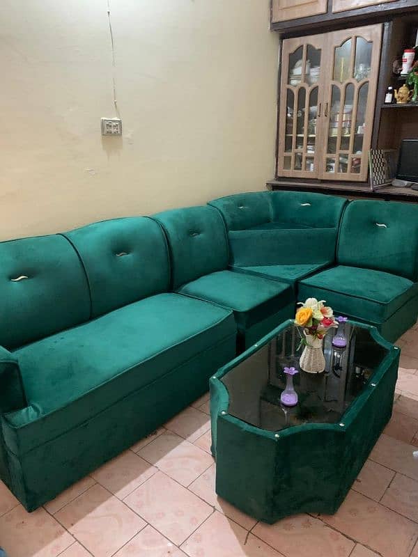 sofa for sale 7  seater L shaped  with table 3