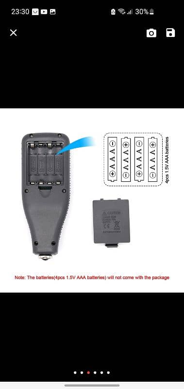 R&D TC200 Car Paint Coating Thickness Gauge 3