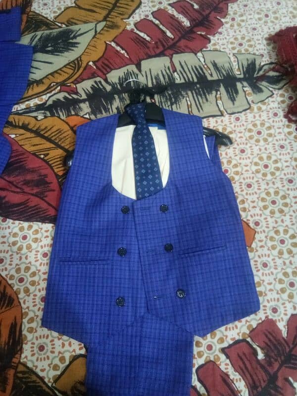 blue color pent coat coat size 22 and pent size 22 with shirt 2