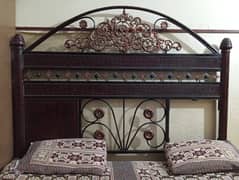 Beautiful Iron Bed & Dressing Table