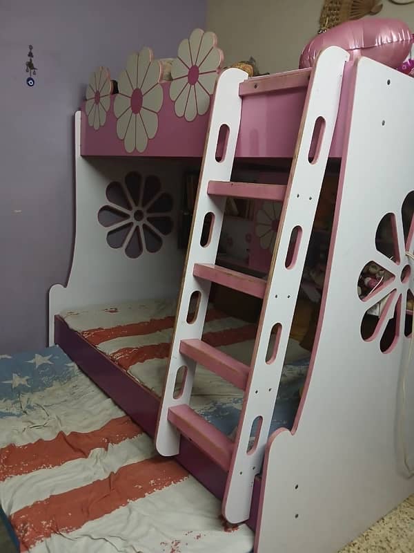 Bunk Bed And Cupboard Set 1