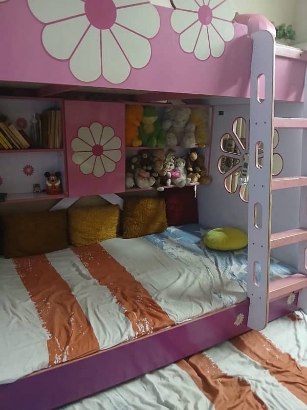 Bunk Bed And Cupboard Set 2