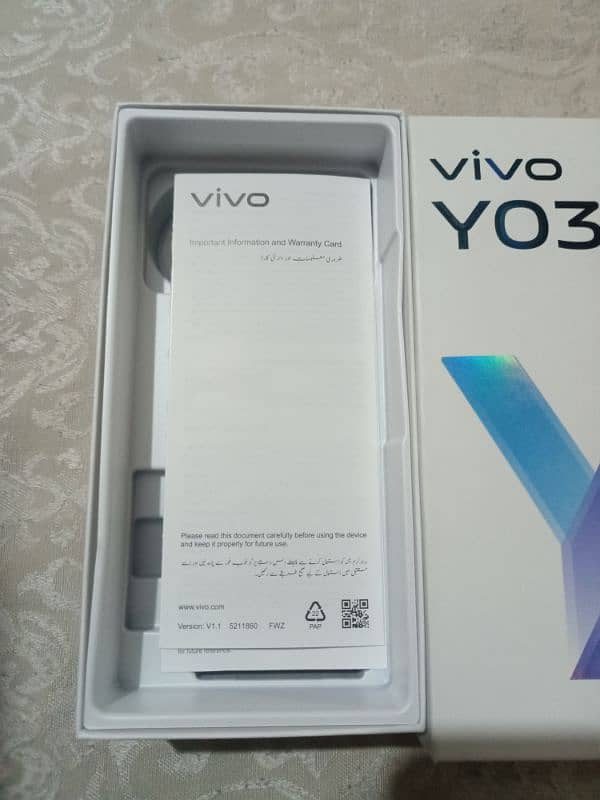 Vivo Y03t 4/64 GB With 10 Months warranty 2