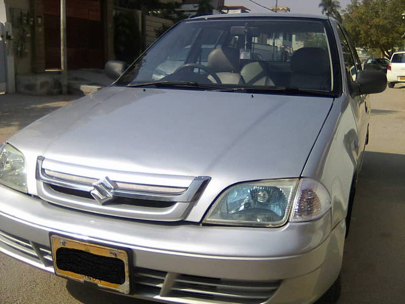 SUZUKI CULTUS VXR MODEL 2004 SILVER COLOUR BEHTREEN CONDITION 0