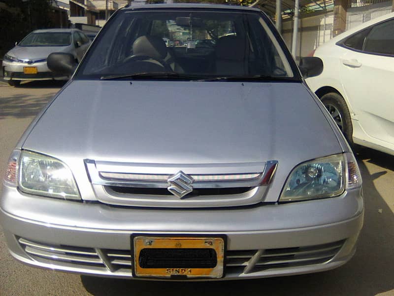 SUZUKI CULTUS VXR MODEL 2004 SILVER COLOUR BEHTREEN CONDITION 4