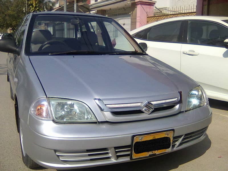 SUZUKI CULTUS VXR MODEL 2004 SILVER COLOUR BEHTREEN CONDITION 8