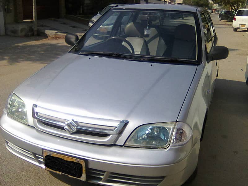 SUZUKI CULTUS VXR MODEL 2004 SILVER COLOUR BEHTREEN CONDITION 12