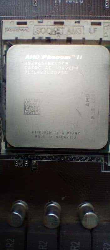 Amd Phenom II AM3 Socket with ISO sheild 0