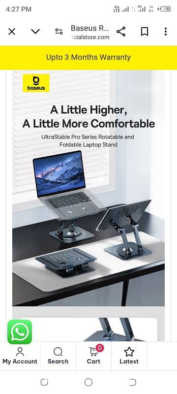 Desktop bracket laptop stand 5