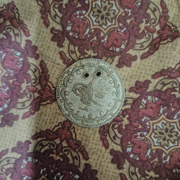 Ottoman Empires (osmania Saltanat) Currency Coin Vear Rear 2