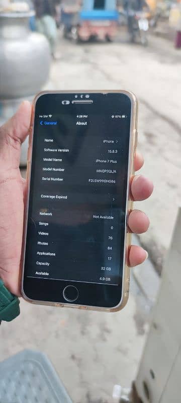 iphone 7 plus 32 GB non pta 1