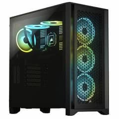 CORSAIR-4000D AIRFLOW Tempered Glass Mid-Tower ATX Case — Black