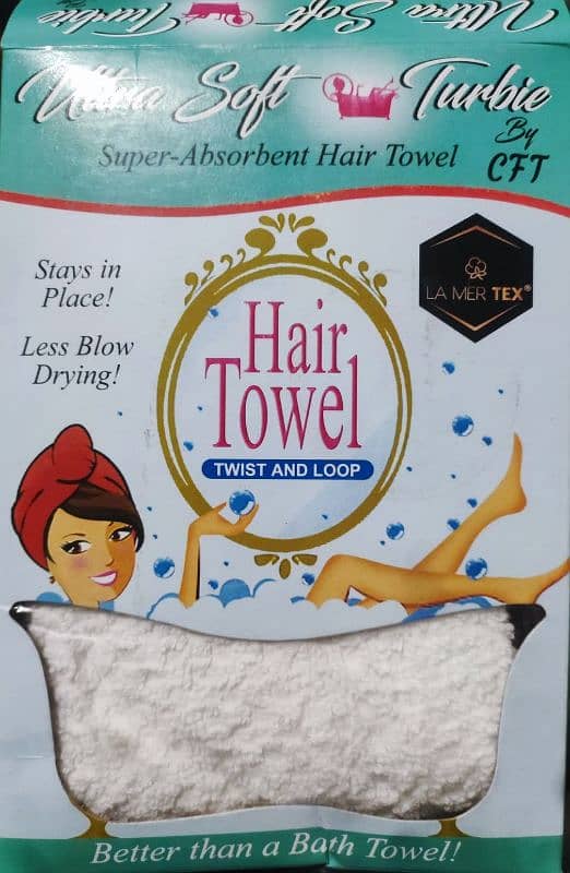 Hair Towel (only for wah cantt) 1