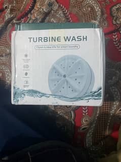 mine  washing machine with box