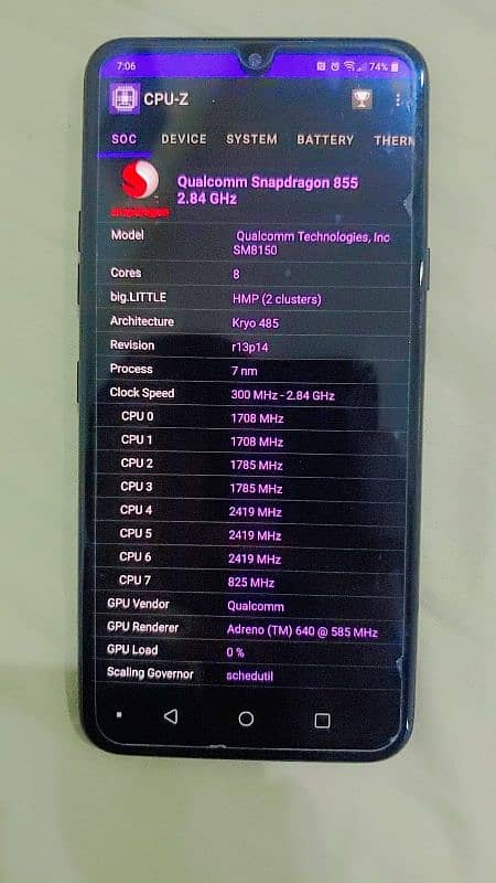 LG G8x thinQ 6gb 128 gb pta approved 5