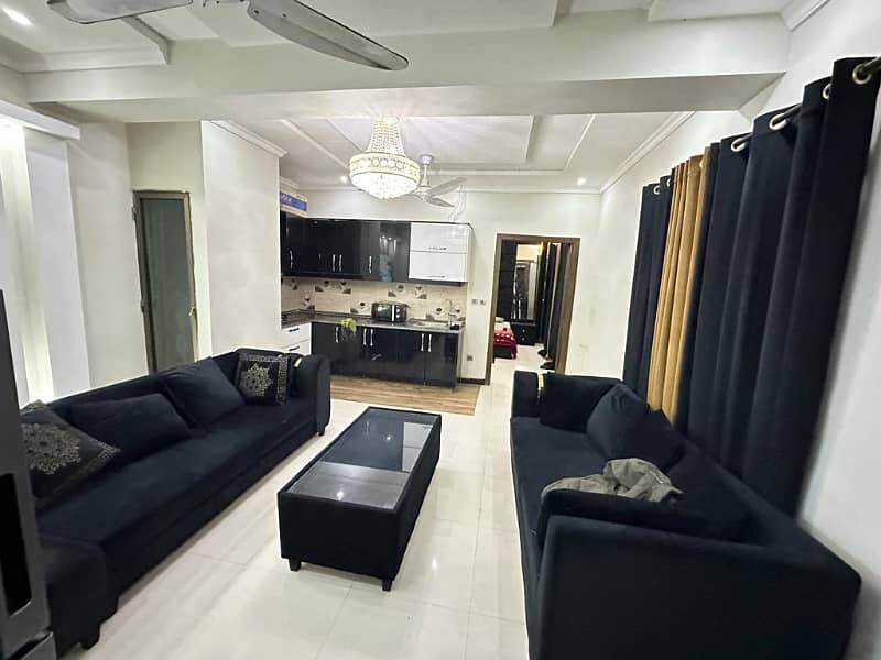 AN OUTSTANDING ONE BED FULLY FURNISHED APARTMENT AVAILABLE FOR RENT IN E-11 3