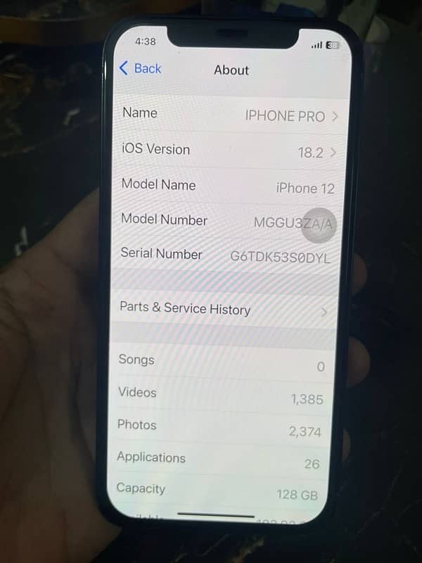 IPHONE 12 ( Dual PTA APPROVED 128GB ) 5