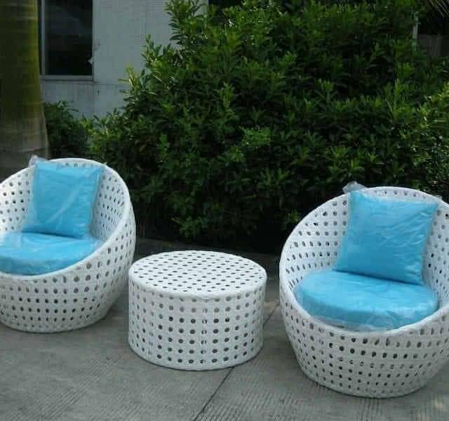 rattan chairs/4 seater/upvc outdoor chair/outdoor rattan furniture 6