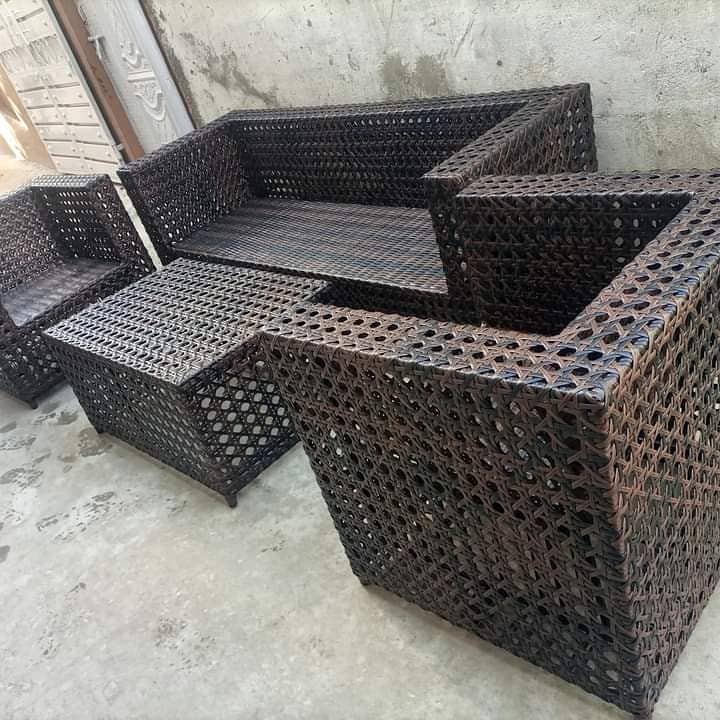 rattan furniture/patia/lawn furniture/garden chairs/4 seater 6