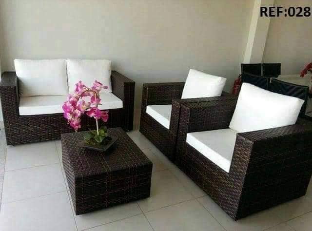 rattan furniture/patia/lawn furniture/garden chairs/4 seater 15