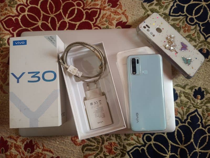 Vivo Y30 - 4GB/64GB With Box PTA 3