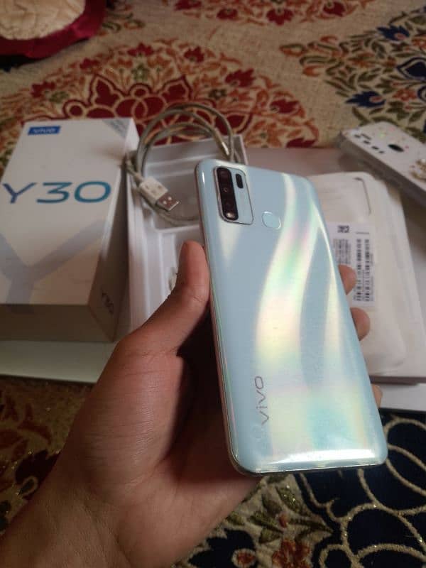 Vivo Y30 - 4GB/64GB With Box PTA 4