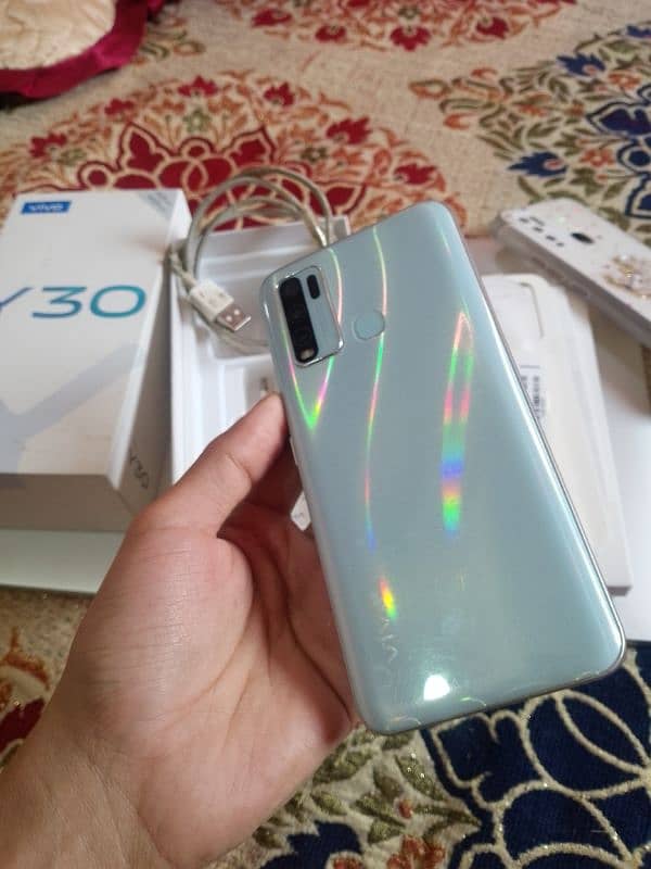 Vivo Y30 - 4GB/64GB With Box PTA 6