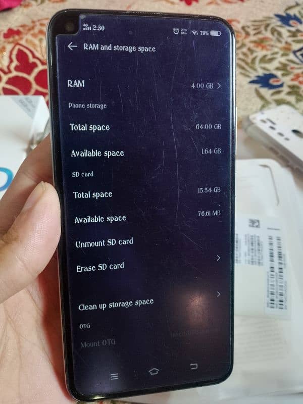 Vivo Y30 - 4GB/64GB With Box PTA 13