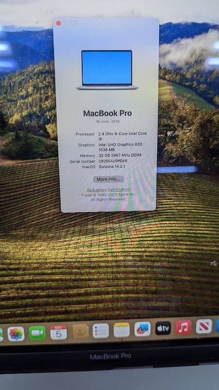 MacBook pro 2019 16" 3