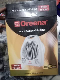 fan heater full new