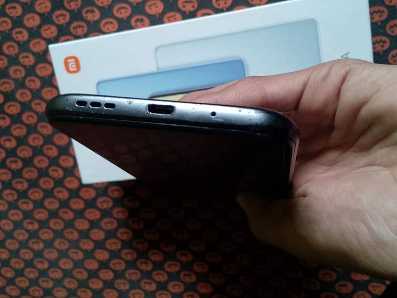 redmi 10a 4 128 with box charger 10 by 10 condition 3