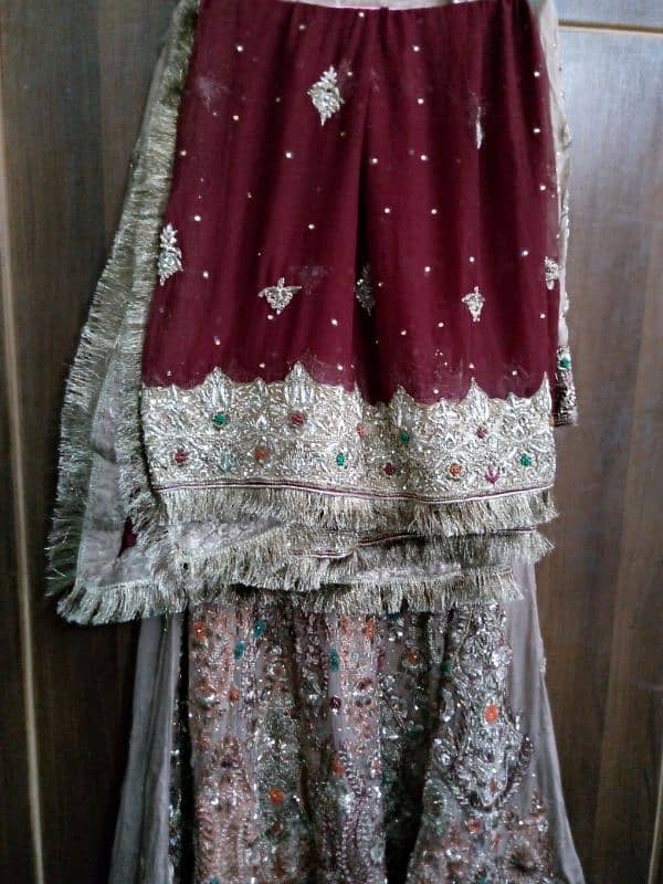 maxi lehnga dupatta 1