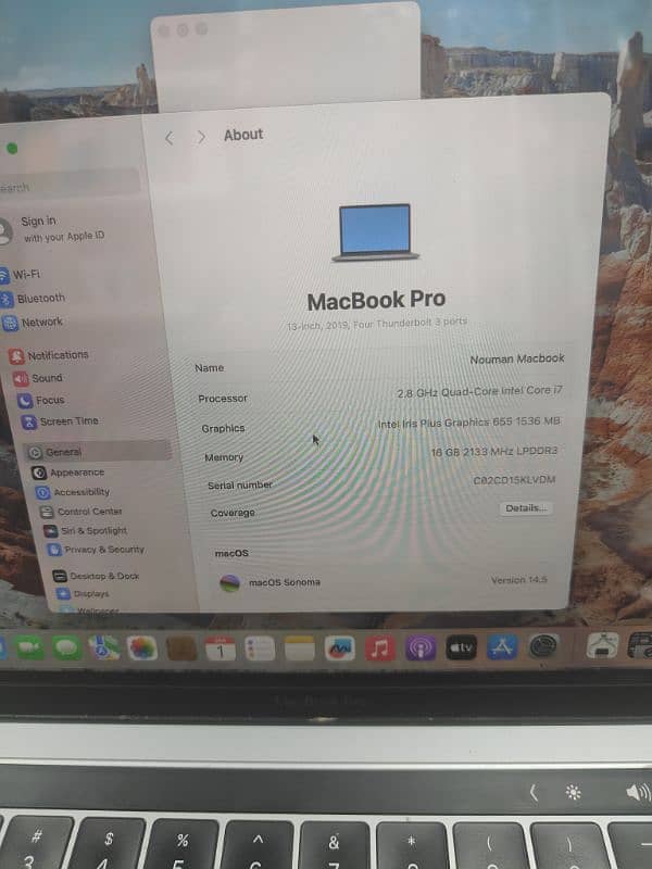 Macbook pro 2019 0