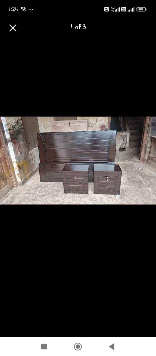 Bed / bed set / king size bed / wooden bed / double bed /bed for sale 5