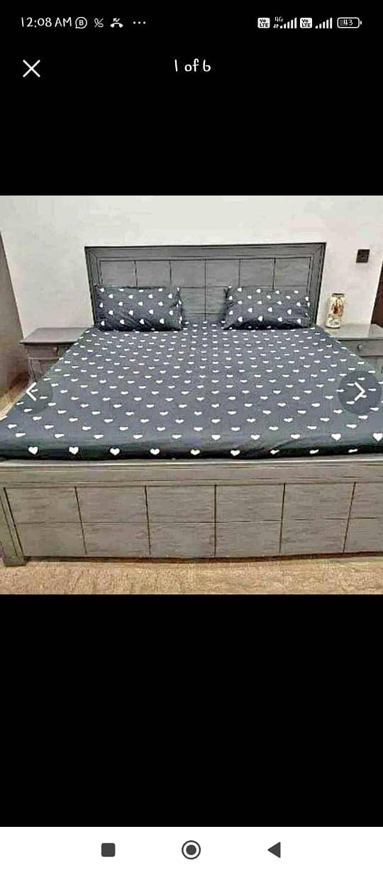 Bed / bed set / king size bed / wooden bed / double bed /bed for sale 13