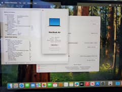 Macbook Air M2 2022, 8gb ram , 256gb ssd