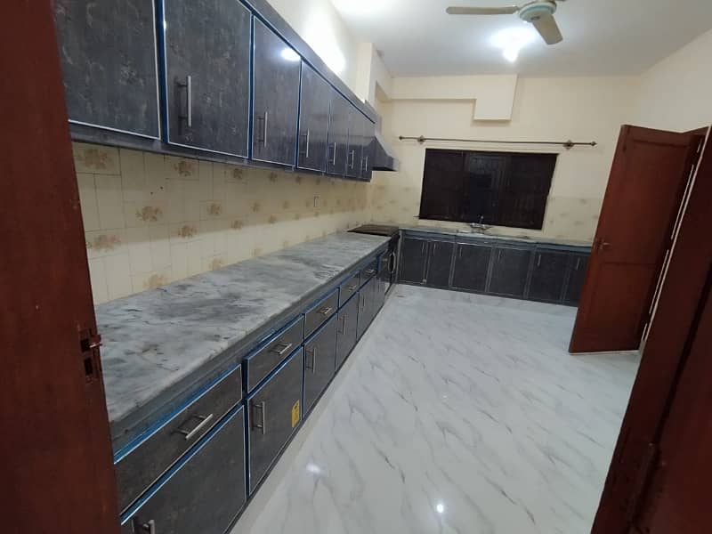 Beautiful Upper Portion For Rent 3 Bedroom With Attached Bathroom Drawing Dining TV Lounge Kitchen Sarvent Quter Sapart Gate 5