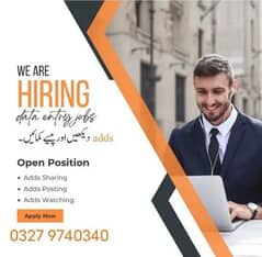 online jobs/full time/part time/simple typing jobs for boys and girls