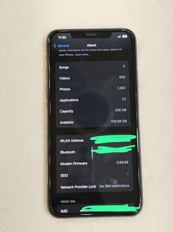 iPhone 11 Pro Max 256Gb Dual sim Pta Approved 5