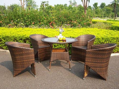 outdoor rattan furniture/outdoor swing/UPVC Chairs/4 Seater /table 19