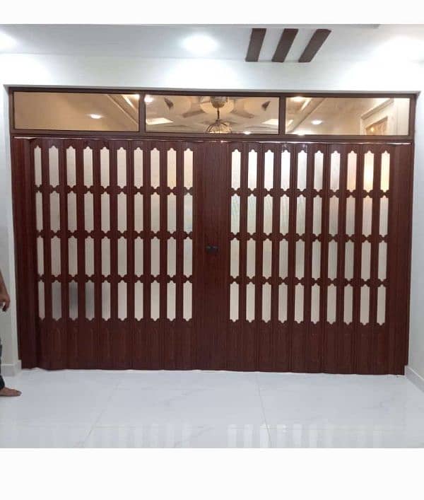 pvc folding door partition usable door 6